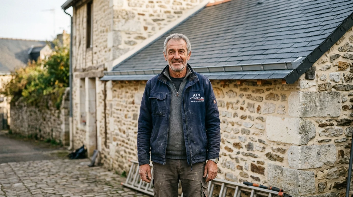 Couvreur ATV Couverture au travail à Éragny-sur-Epte