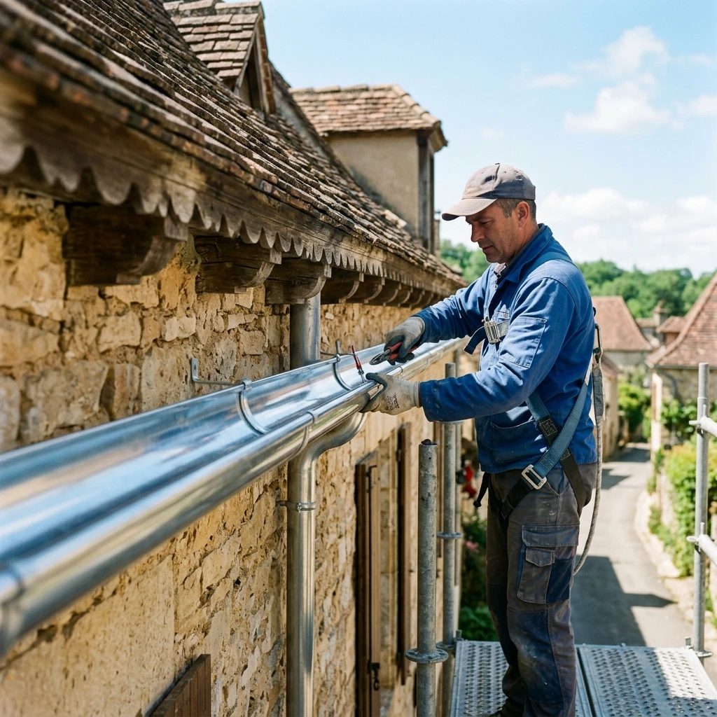 Travaux de zinguerie